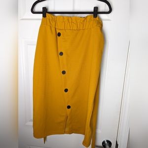 Mustard Yellow Skirt